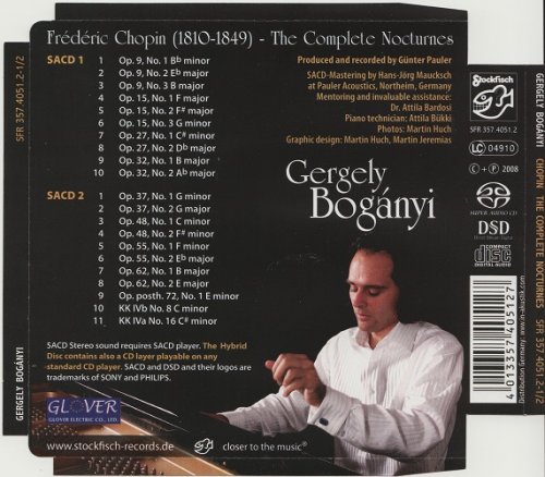 Gergely Boganyi - Frederic Chopin: The Complete Nocturnes (2008) [SACD]