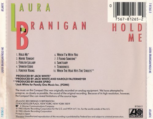 Laura Branigan - Hold Me (1985) CD-Rip