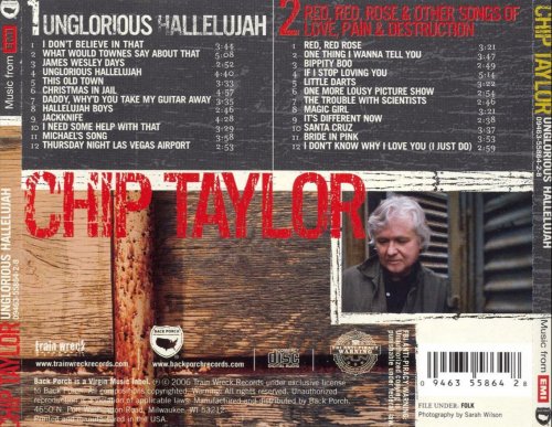 Chip Taylor - Unglorious Hallelujah (2006) Lossless