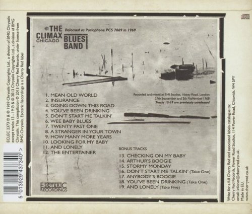 The Climax Chicago Blues Band - The Climax Chicago Blues Band (Reissue, Remastered, Bonus Tracks Edition) (1969/2013)