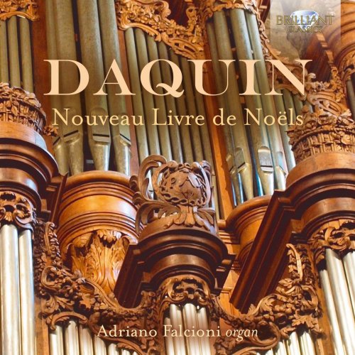 Adriano Falcioni - Daquin: Complete Livre de Noëls (2017) [Hi-Res]