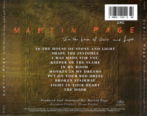 Martin Page - In The House Of Stone And Light (1994)