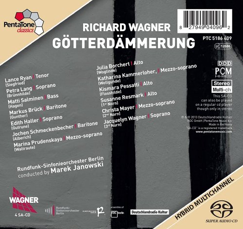 Marek Janowski, Jochen Schmeckenbecher, Lance Ryan, Edith Haller, Rundfunk-Sinfonieorchester Berlin - Wagner: Götterdammerung (2013) [Hi-Res]