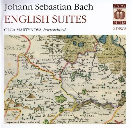 Olga Martynova - Harpsichord Gems, vol.5: J.S.Bach - English Suites (2009) [SACD]