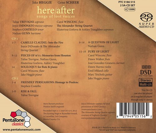 Joyce DiDonato, Ekaterina Gorlova, Ashley Traughbet, Nathan Gunn, Dawn Walker, Dawn Harms, Marc Teicholz, Emil Miland - Here/After (Songs of lost voices) (2013) [Hi-Res]