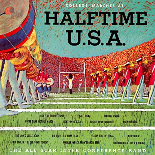 All Star Inter-Conference Band - All Star Interconference Band Halftime U.S.A. (Remastered from the Original Alshire Tapes) (2020) Hi Res