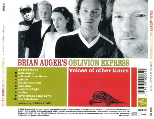 Brian Auger's Oblivion Express - Voices Of Other Times (1999)