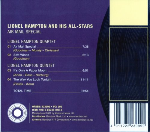 Lionel Hampton and His All-Stars - Air Mail Special (2007) [Original Long Play Albums] CD-Rip