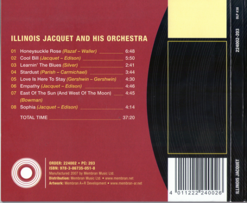 Illinois Jacquet - Illinois Jacquet and His Orchestra (2007)