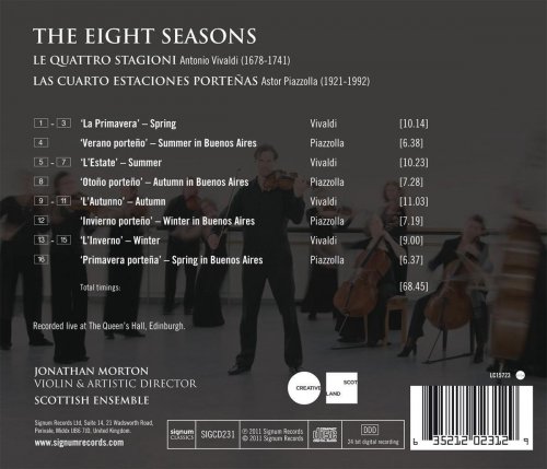 Jonathan Morton, Scottish Ensemble - The Eight Seasons (2010) [Hi-Res]