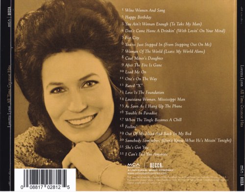 Loretta Lynn - All Time Greatest Hits (2002) CD-Rip