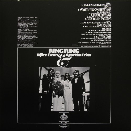 Björn Benny & Agnetha Frida - Ring Ring (2020) LP