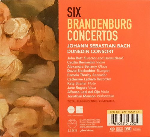 John Butt & Dunedin Consort - Bach: Six Brandenburg Concertos (2013)