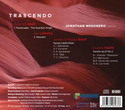 Jonathan Mesonero - Trascendo (2021) [Hi-Res]