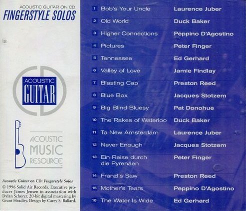 Various Artists - Fingerstyle Solos (1996)