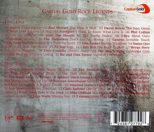 VA - Capital Gold Rock Legends (2CD) (2002)