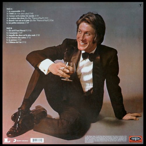 Jacques Dutronc ‎– L'Aventurier (Reissue) (1969/2016)