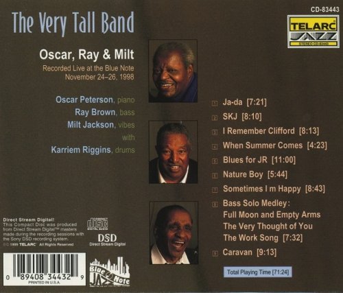 Oscar Peterson, Ray Brown, Milt Jackson - The Very Tall Band (1999) [SACD]