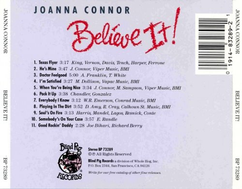 Joanna Connor - Believe It! (1989/1994)