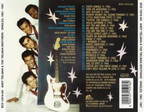 Andy Tielman & The Tielman Brothers - Die Singles 1962-1967 (1996)