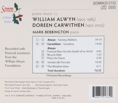 Mark Bebbington - William Alwyn: Piano Music (2014)