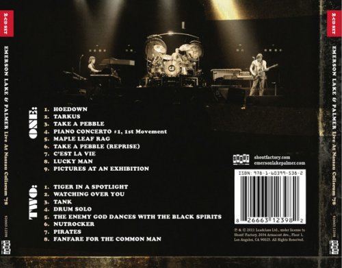 Emerson, Lake & Palmer - Live At Nassau Coliseum '78 (Remastered) (2011)