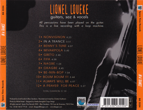 Lionel Loueke - In a Trance (2005)