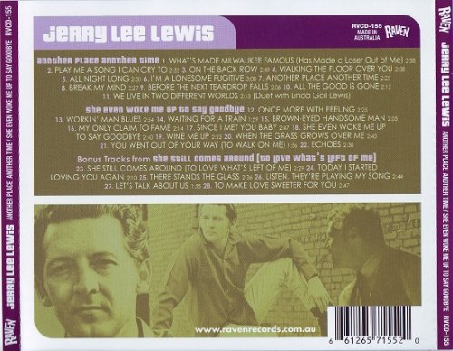 Jerry Lee Lewis - Another Place Another Time / She Even Woke Me Up To Say Goodbye (Remastered) (1968-70/2002)