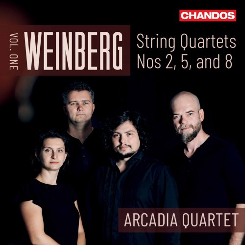 Arcadia Quartet - Weinberg: String Quartets, Vol. 1 (2021) [Hi-Res]