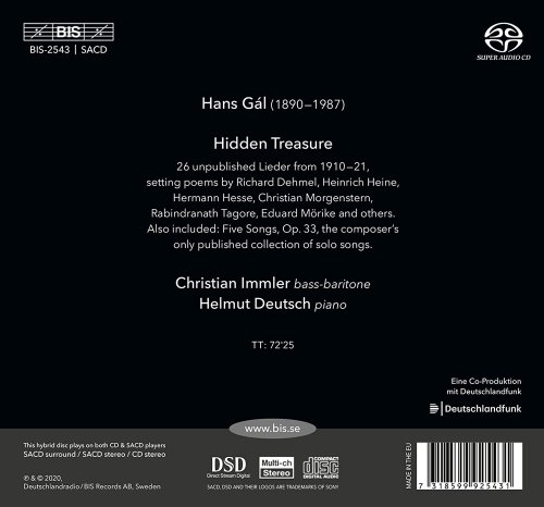 Christian Immler & Helmut Deutsch - Hidden Treasure (2021) [Hi-Res]