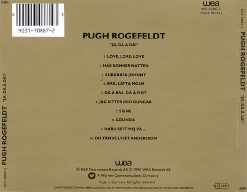 Pugh Rogefeldt - Ja, Dä ä Dä! (Reissue) (1969/1999)