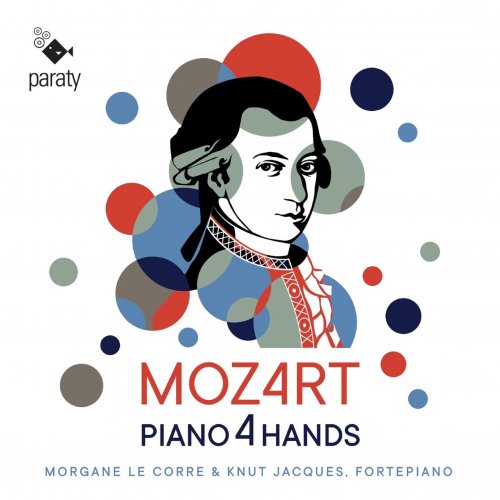 Knut Jacques & Morgane Le Corre - Mozart: Piano 4 Hands (2021) [Hi-Res]