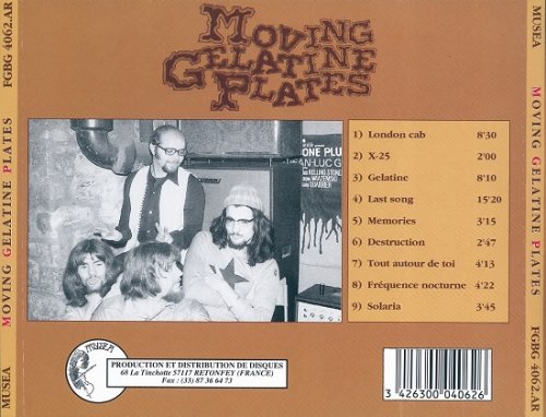 Moving Gelatine Plates - Moving Gelatine Plates (Reissue) (1971/1992)