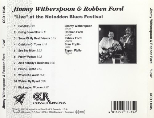 Jimmy Witherspoon & Robben Ford - Live At The Notodden Blues Festival (1992)