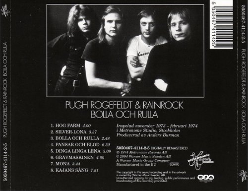 Pugh Rogefeldt & Rainrock - Bolla Och Rulla (Remastered) (1974/2004)