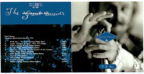 King Crimson - The Great Deceiver: Live 1973-1974 (1992) [4CD Box]