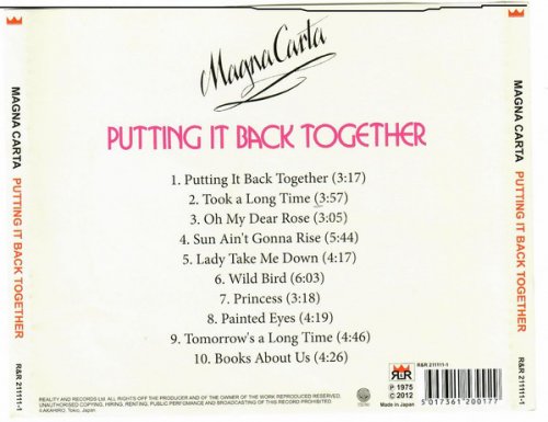 Magna Carta - Putting It Back Together (Reissue) (1976/2012)