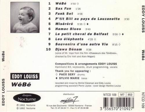 Eddy Louiss - WeBe (1992) CD Rip