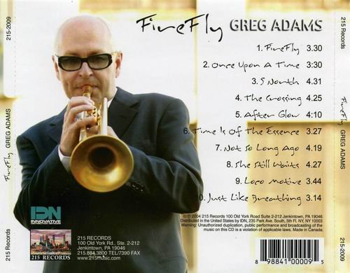 Greg Adams - FireFly (2004) CD Rip