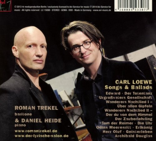 Roman Trekel and Daniel Heide - Carl Loewe: Lieder & Balladen (2014)