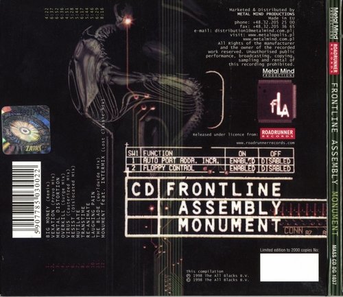 Front Line Assembly - Monument (1998 Remaster) (2007)