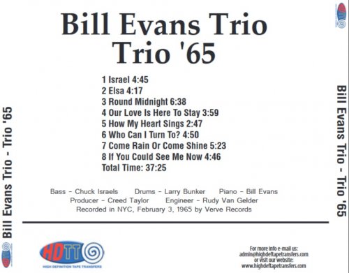 Bill Evans Trio - Trio 65 (1965) [2020 DSD]