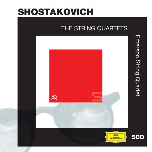 Emerson String Quartet - Shostakovich: The String Quartets [5CD] (2000)