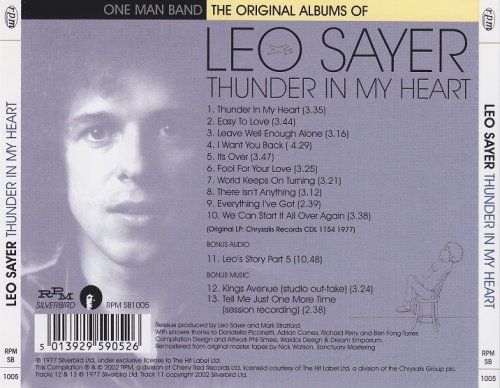 Leo Sayer - Thunder In My Heart (1977) [2002] CD-Rip