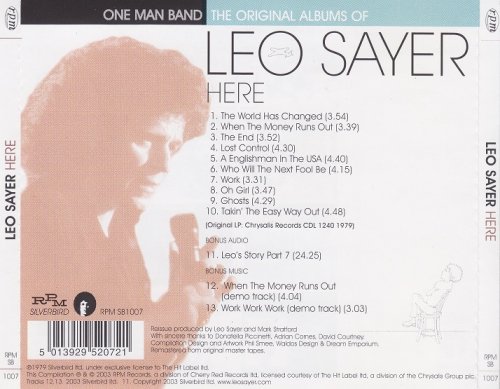 Leo Sayer - Here (1979) [2003] CD-Rip