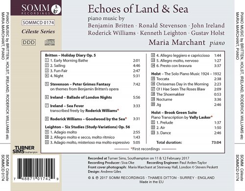 Maria Marchant - Echoes of Land & Sea (2017) [Hi-Res]