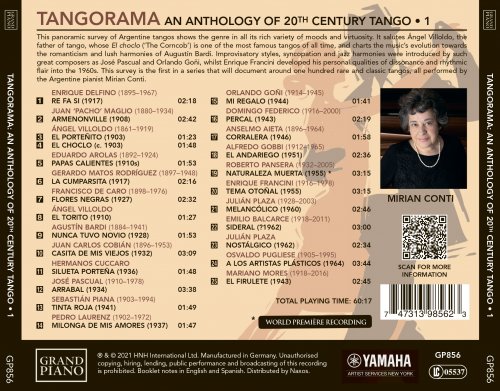 Mirian Conti - Tangorama: An Anthology of 20th Century Tango, Vol. 1 (2021) [Hi-Res]