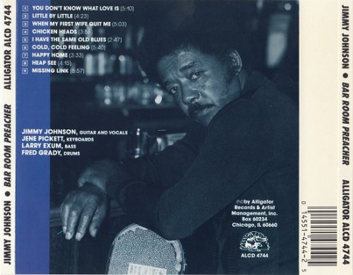 Jimmy Johnson - Bar Room Preacher (Reissue) (1983/1991)