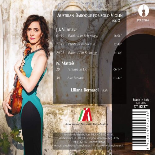 Liliana Bernardi - Vilsmayr & Matteis: Violin Works (2021) [Hi-Res]