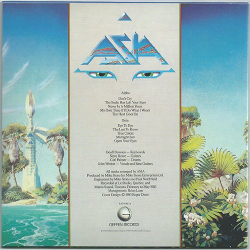 Asia - Alpha (1983/2001) UICY-9124, RE, RM, JAPAN CD-Rip
